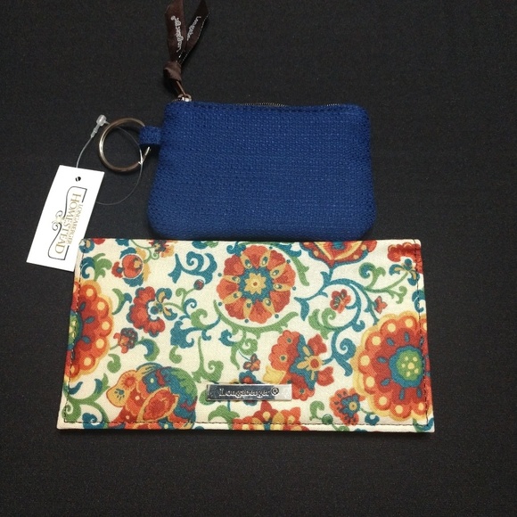 Longaberger Accessories - Longaberger Coin Case & Checkbook Cover